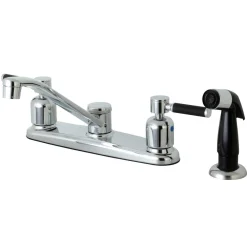 Kingston Brass FB112DKL Centerset Kitchen Faucet in Polished Chrome