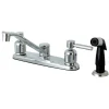 Kingston Brass FB112DL Centerset Kitchen Faucet in Polished Chrome