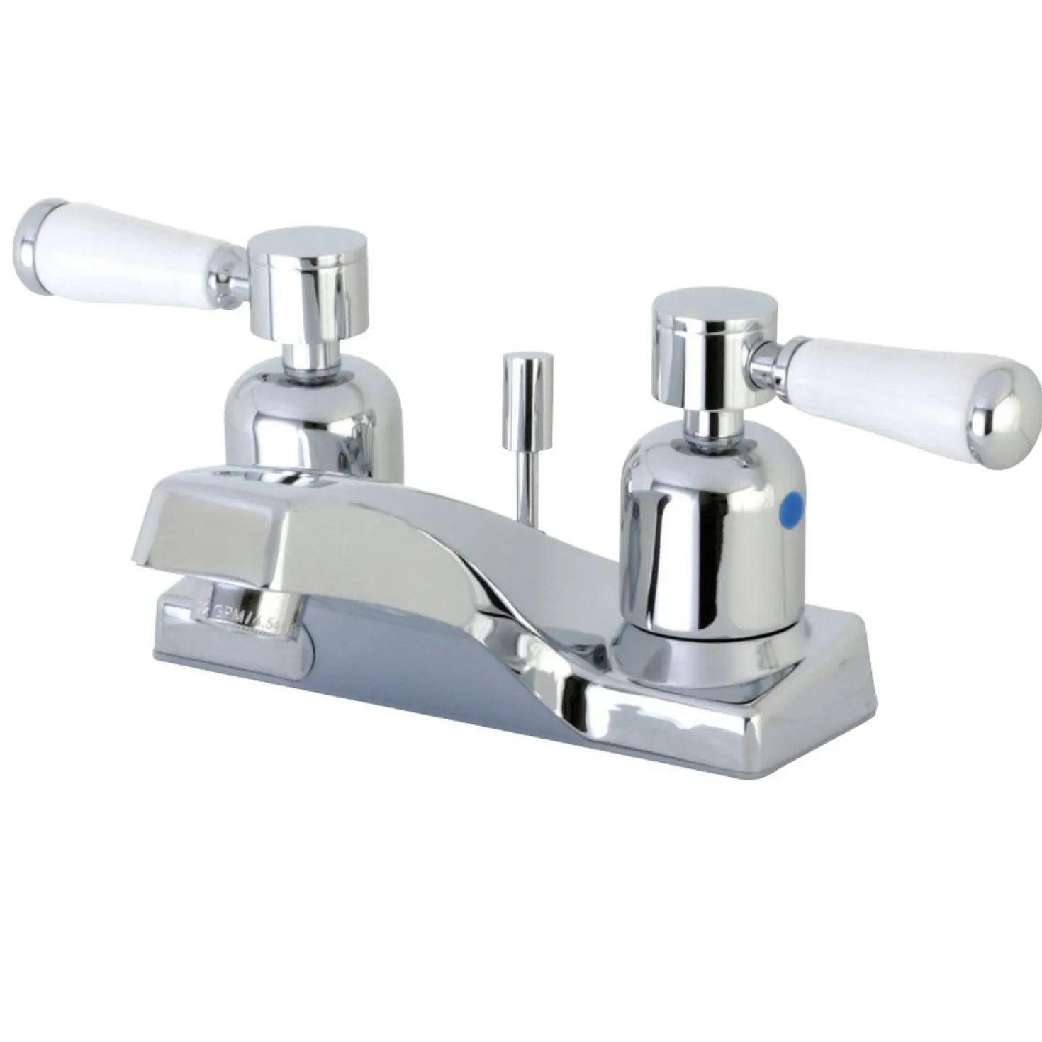 Kingston Brass FB201DPL 4-Inch Centerset Bathroom Faucet in Polished Chrome