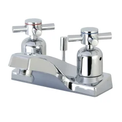 Kingston Brass FB201DX 4-Inch Centerset Bathroom Faucet in Polished Chrome