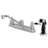 Kingston Brass FB112NFL 8-Inch Centerset Kitchen Faucet in Polished Chrome