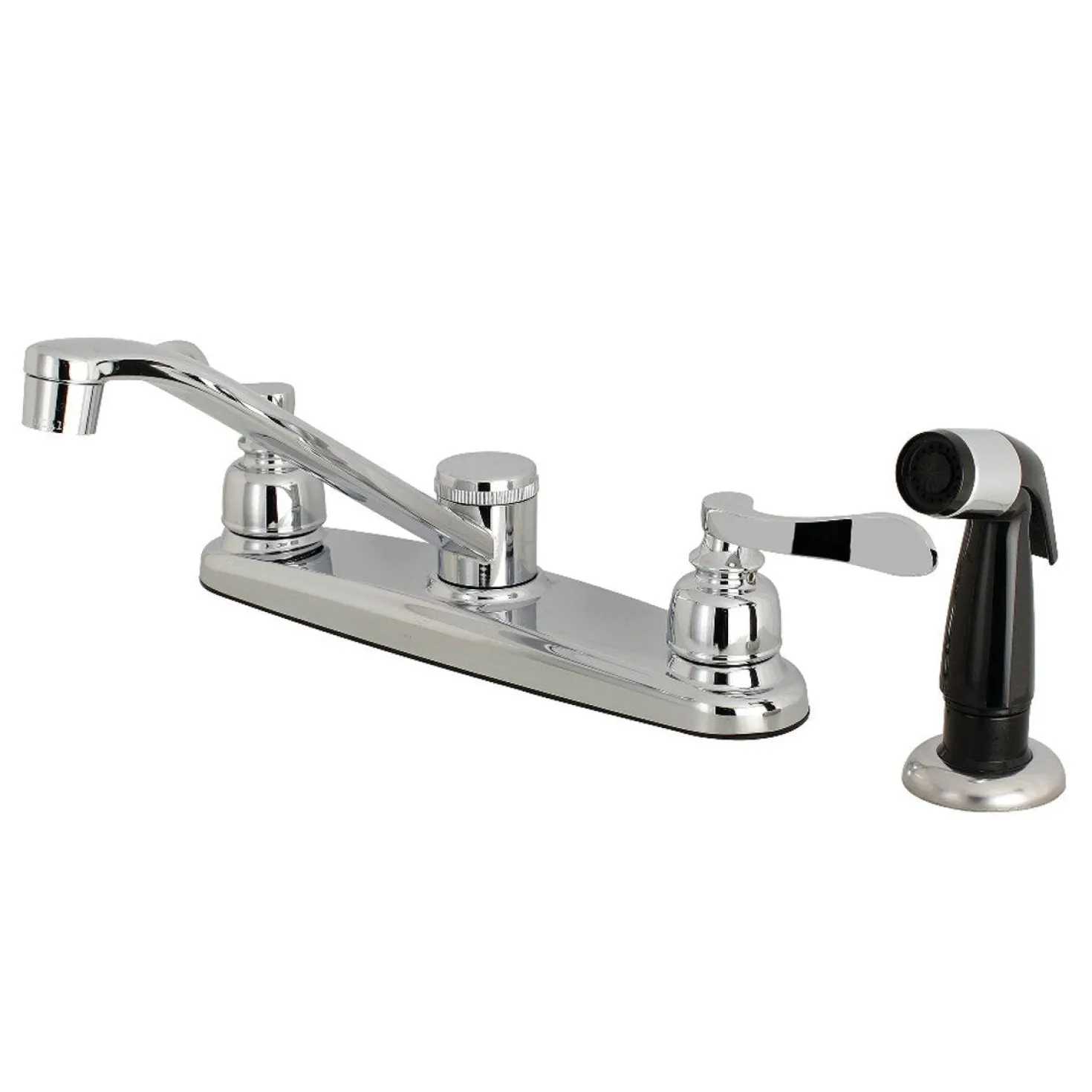 Kingston Brass FB112NFL 8-Inch Centerset Kitchen Faucet in Polished Chrome