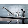 Kingston Brass FB122ZX Centerset Kitchen Faucet in Polished Chrome