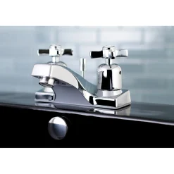 Kingston Brass FB201ZX 4-Inch Centerset Bathroom Faucet in Polished Chrome