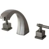 Kingston Brass Fortress Two Handle Roman Tub Filler