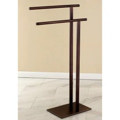 Kingston Brass Freestanding Double Towel Rack