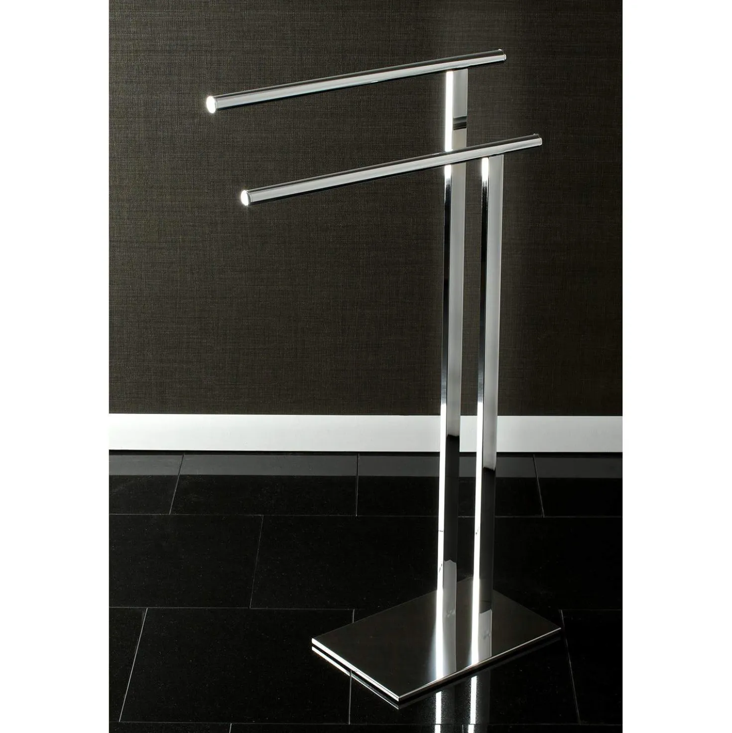 Kingston Brass Freestanding Double Towel Rack