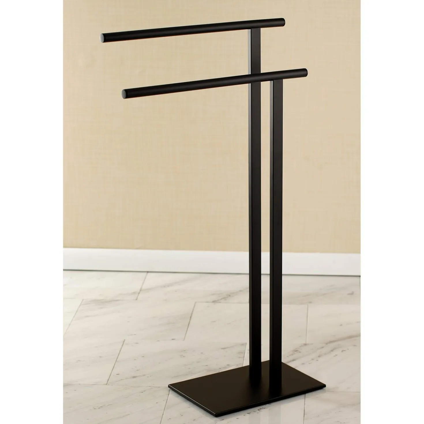 Kingston Brass Freestanding Double Towel Rack