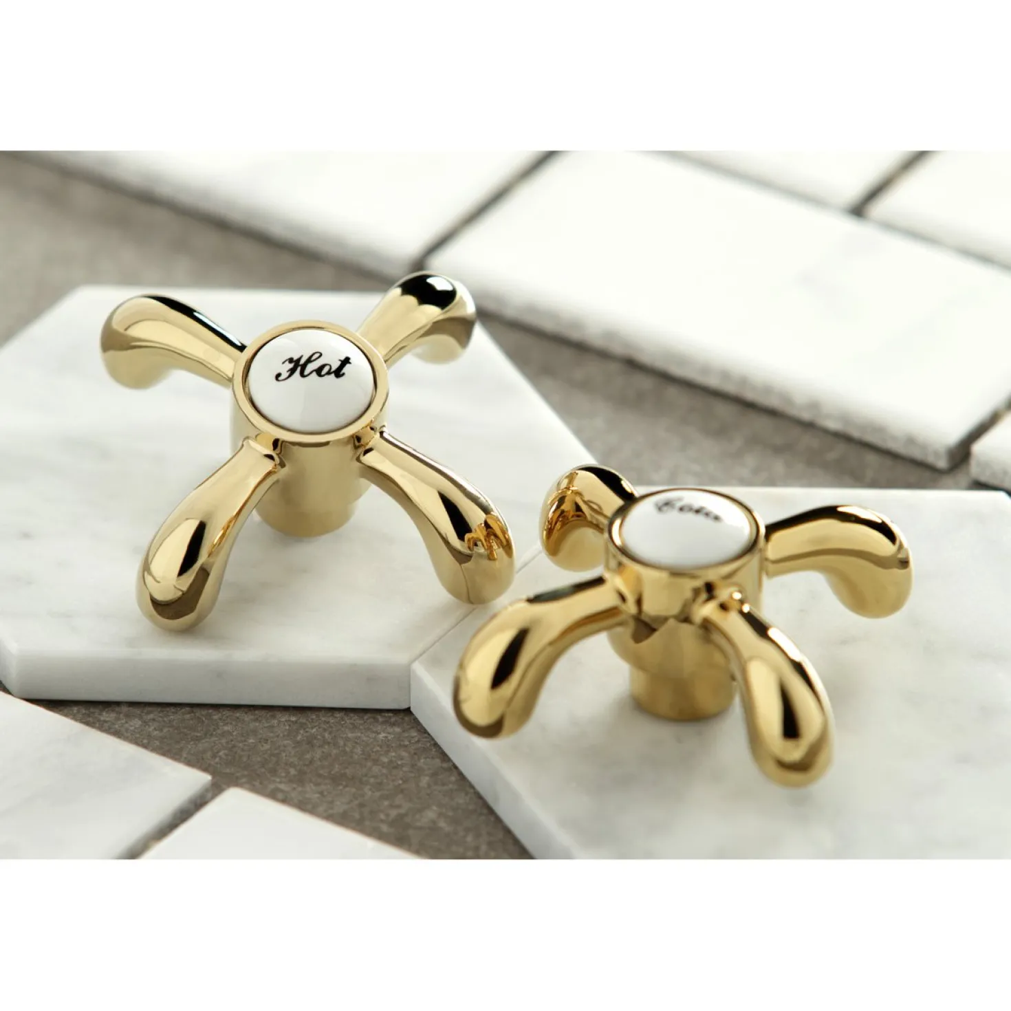 Kingston Brass French Country Widespread Kitchen Faucet