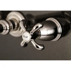 Kingston Brass French Country Wall Mount Bathroom Faucet