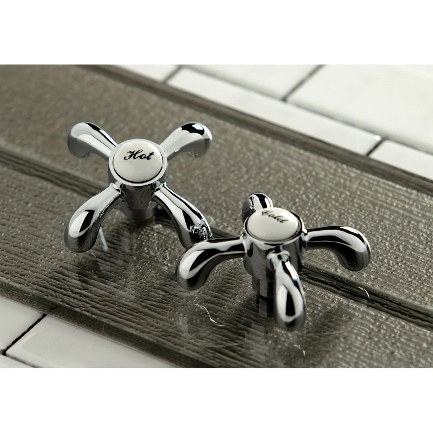 Kingston Brass French Country 8" Widespread Bathroom Faucet