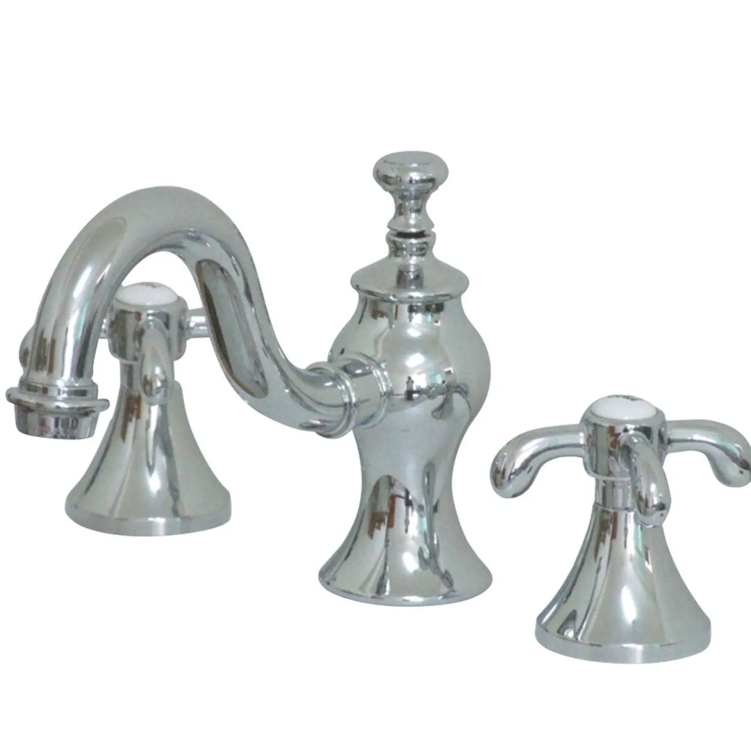 Kingston Brass French Country 8" Widespread Bathroom Faucet