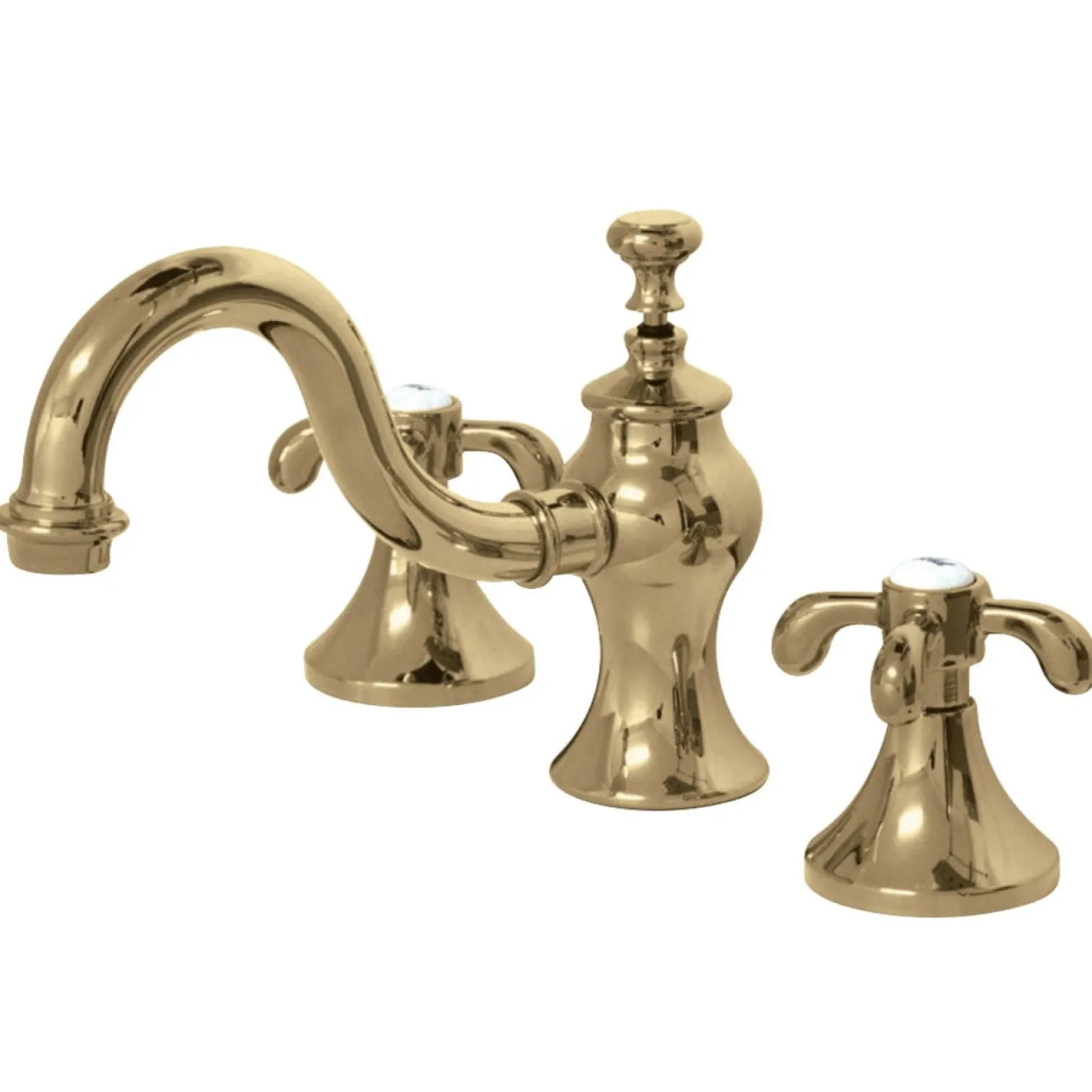 Kingston Brass French Country 8" Widespread Bathroom Faucet