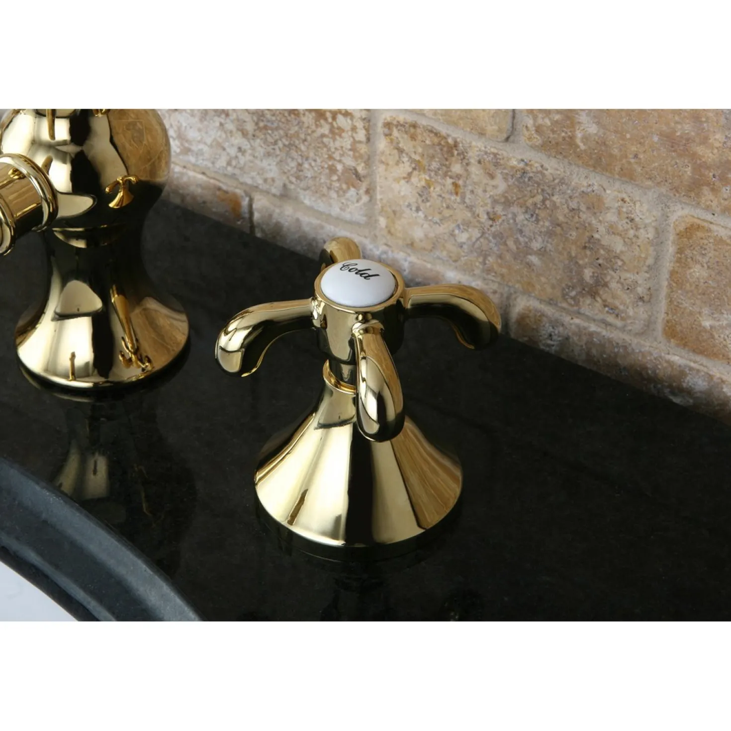 Kingston Brass French Country 8" Widespread Bathroom Faucet