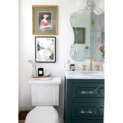 Kingston Brass French Country 8-Inch Widespread Bathroom Faucet
