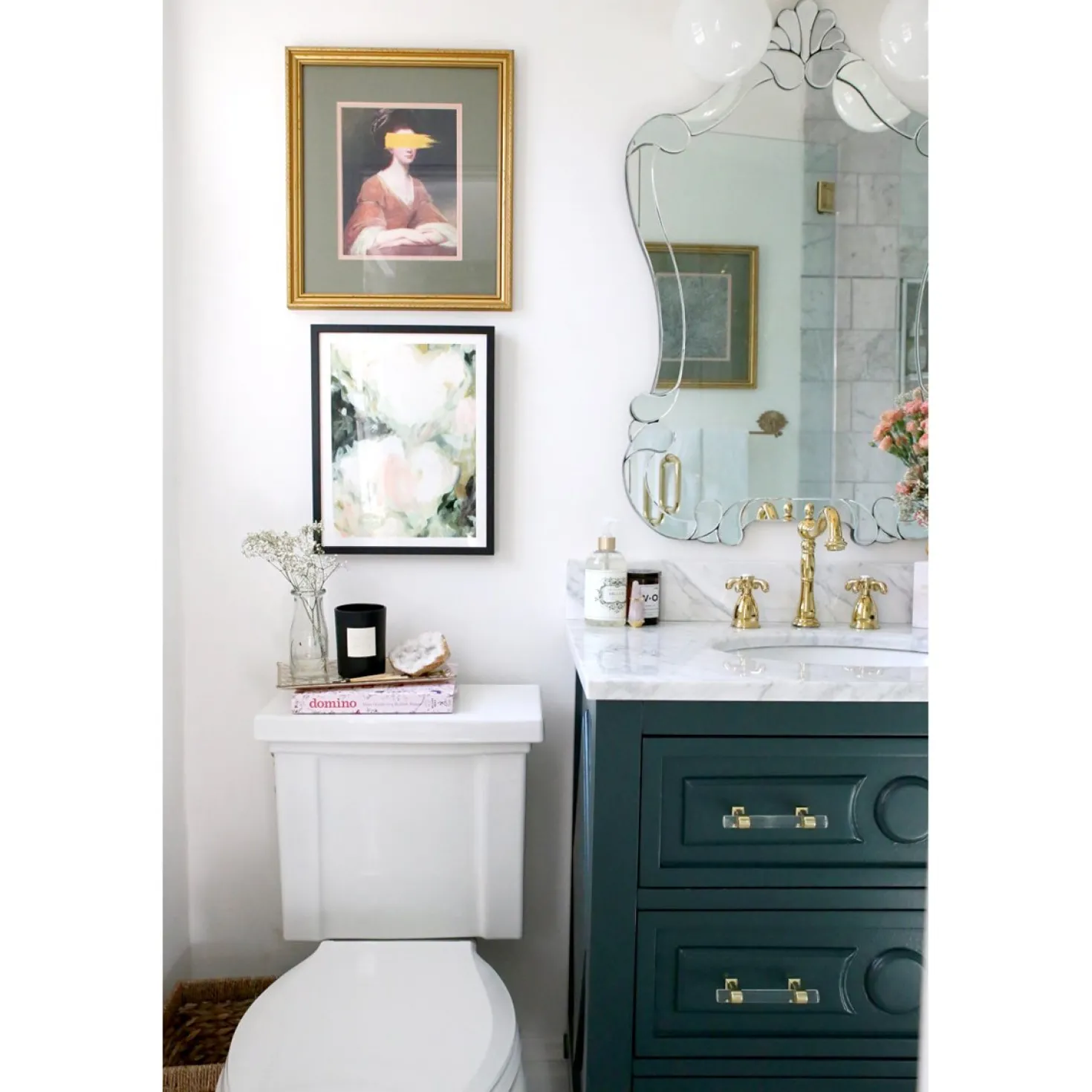 Kingston Brass French Country 8-Inch Widespread Bathroom Faucet