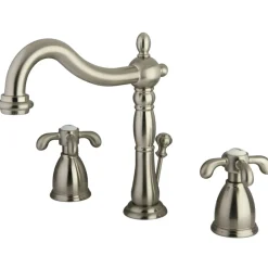 Kingston Brass French Country 8-Inch Widespread Bathroom Faucet