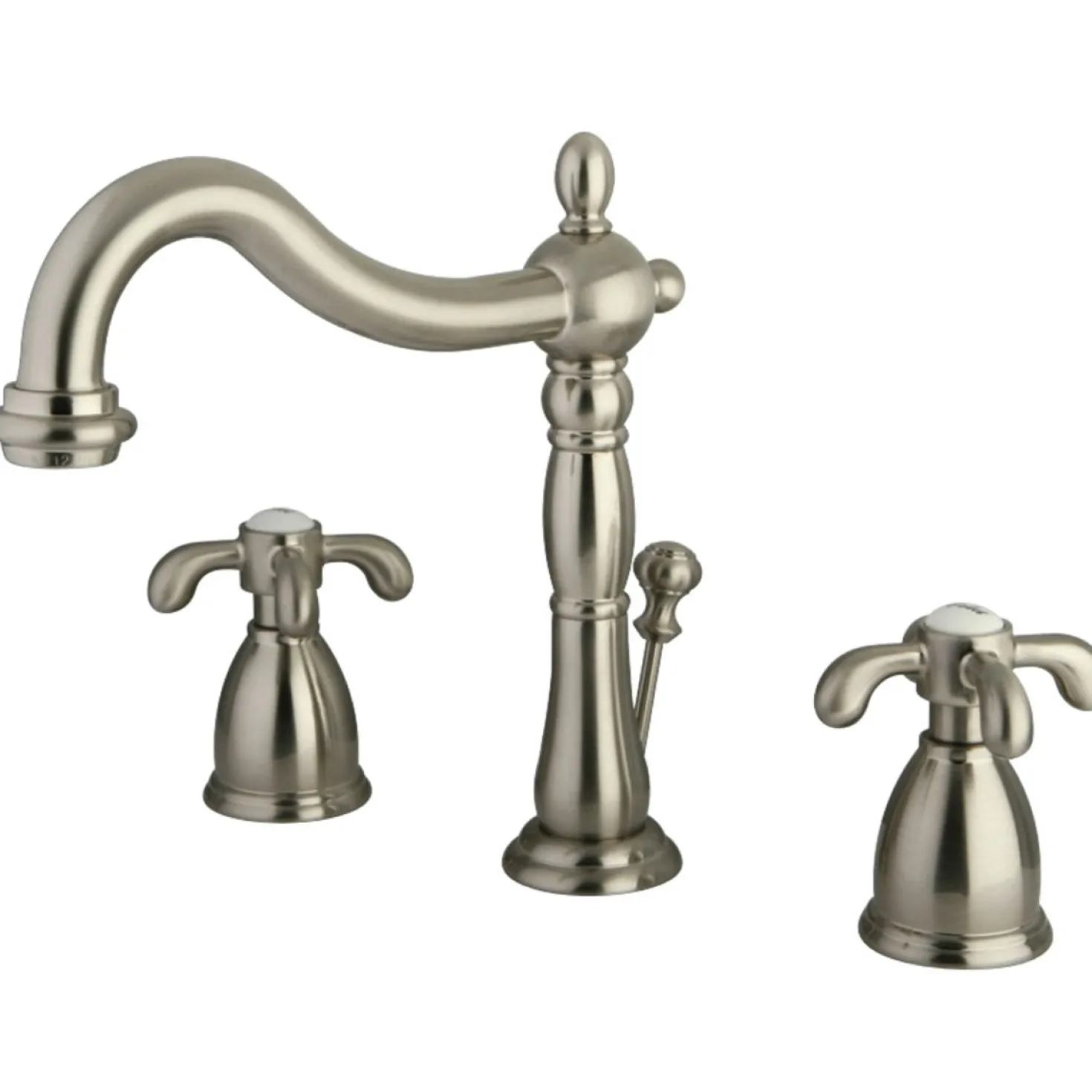 Kingston Brass French Country 8-Inch Widespread Bathroom Faucet