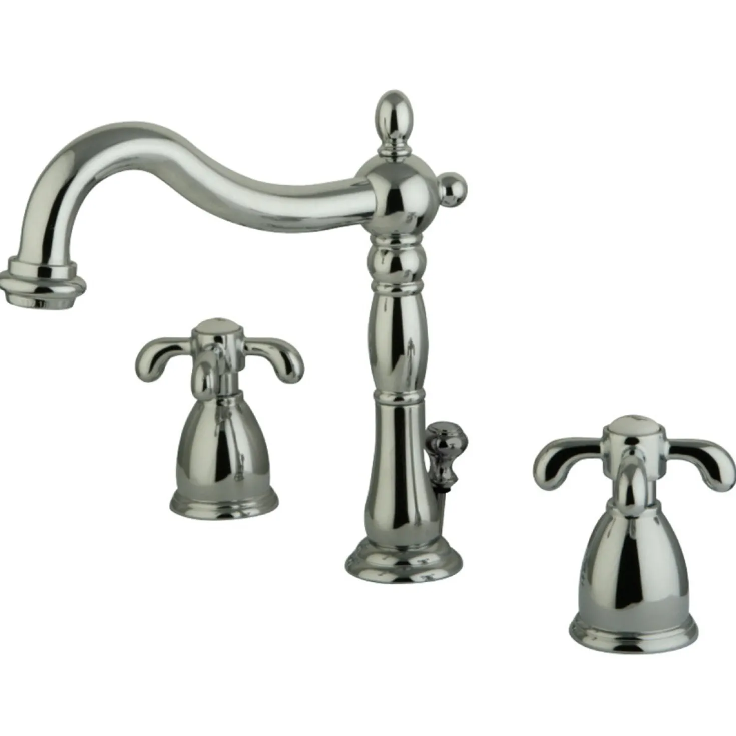 Kingston Brass French Country 8-Inch Widespread Bathroom Faucet