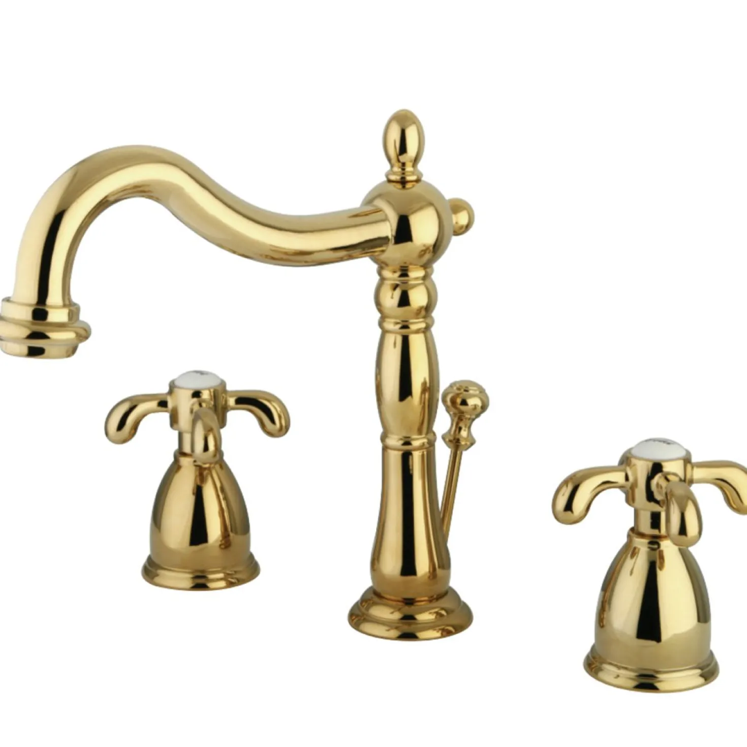 Kingston Brass French Country 8-Inch Widespread Bathroom Faucet