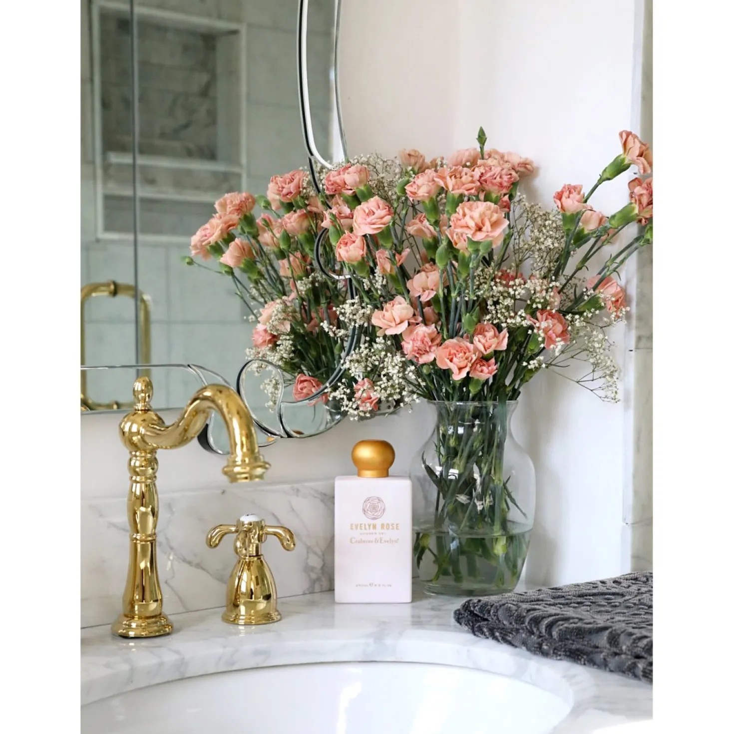 Kingston Brass French Country 8-Inch Widespread Bathroom Faucet