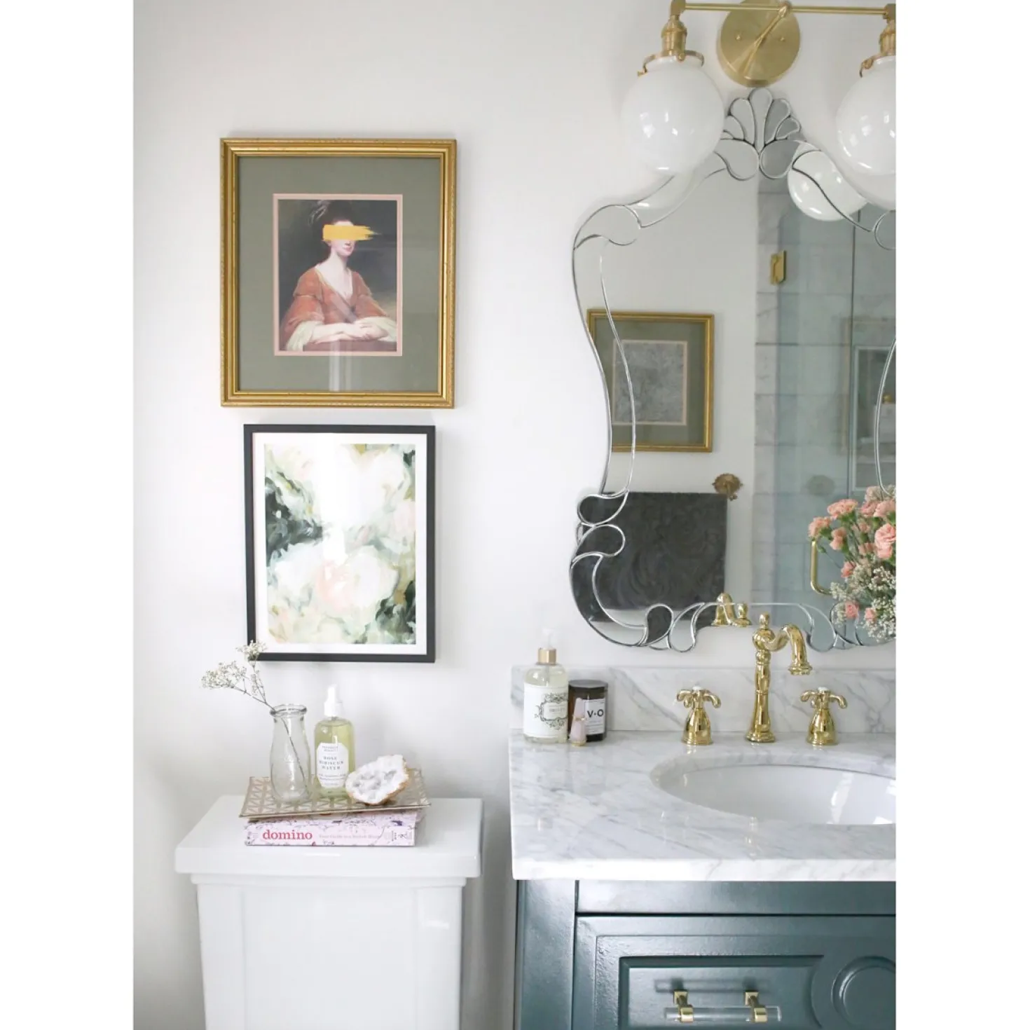 Kingston Brass French Country 8-Inch Widespread Bathroom Faucet