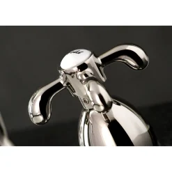 Kingston Brass French Country 3-Hole 8-Inch Widespread Bathroom Faucet