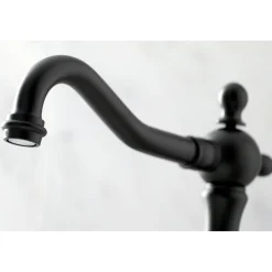 Kingston Brass French Country 3-Hole 8-Inch Widespread Bathroom Faucet