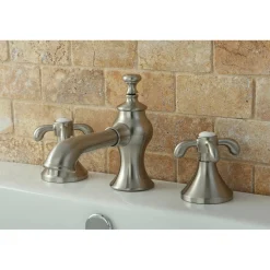 Kingston Brass French Country 8-Inch Widespread 3-Hole Bathroom Faucet