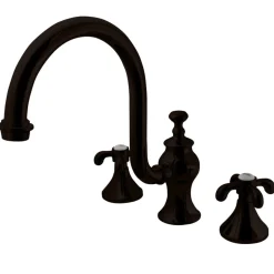 Kingston Brass French Country Roman Tub Filler with High Rise Spout