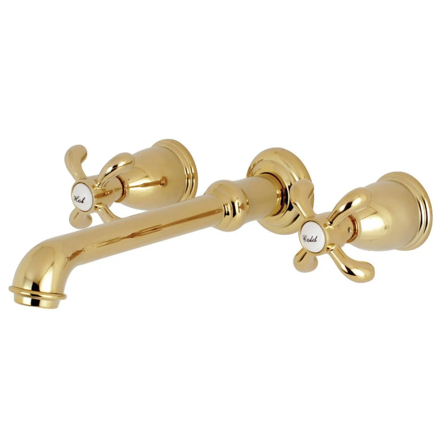 Kingston Brass French Country 2-Handle Wall Mount Roman Tub Faucet