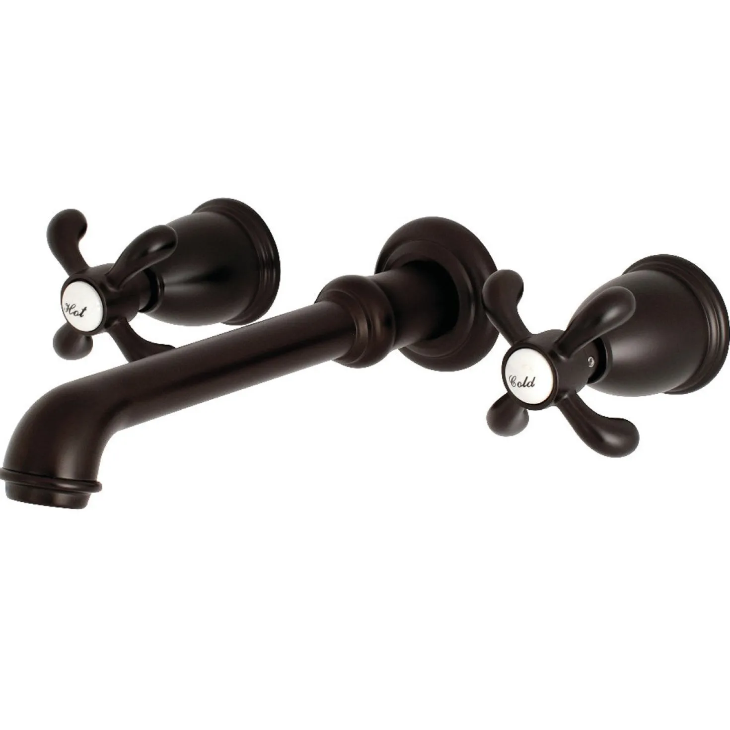 Kingston Brass French Country 2-Handle Wall Mount Roman Tub Faucet