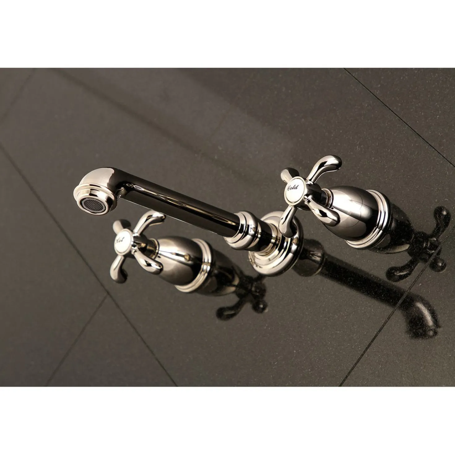 Kingston Brass French Country 2-Handle Wall Mount Roman Tub Faucet