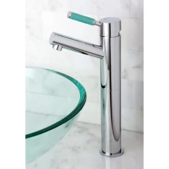 Kingston Brass FS8411DGL Green Eden Single Handle Vessel Sink Faucet