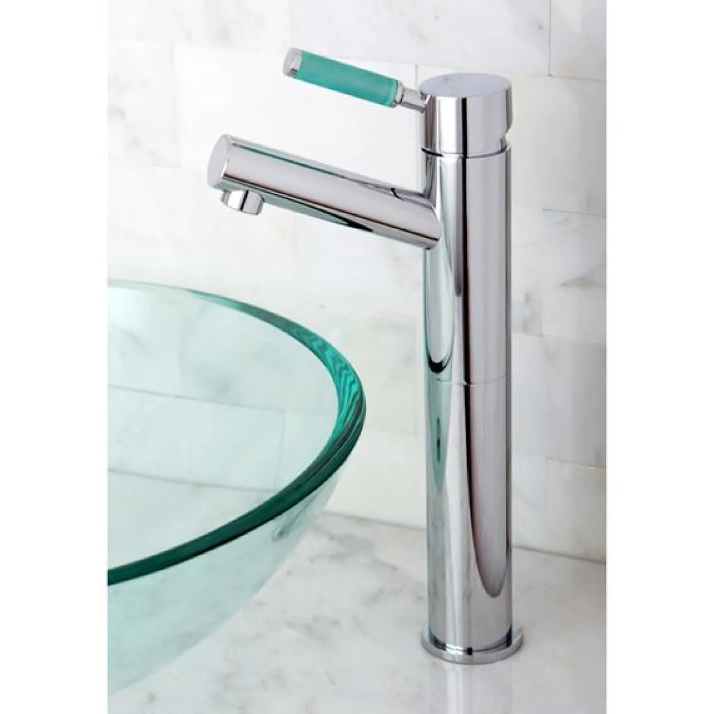 Kingston Brass FS8411DGL Green Eden Single Handle Vessel Sink Faucet