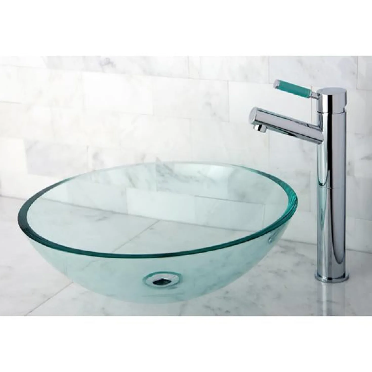 Kingston Brass FS8411DGL Green Eden Single Handle Vessel Sink Faucet