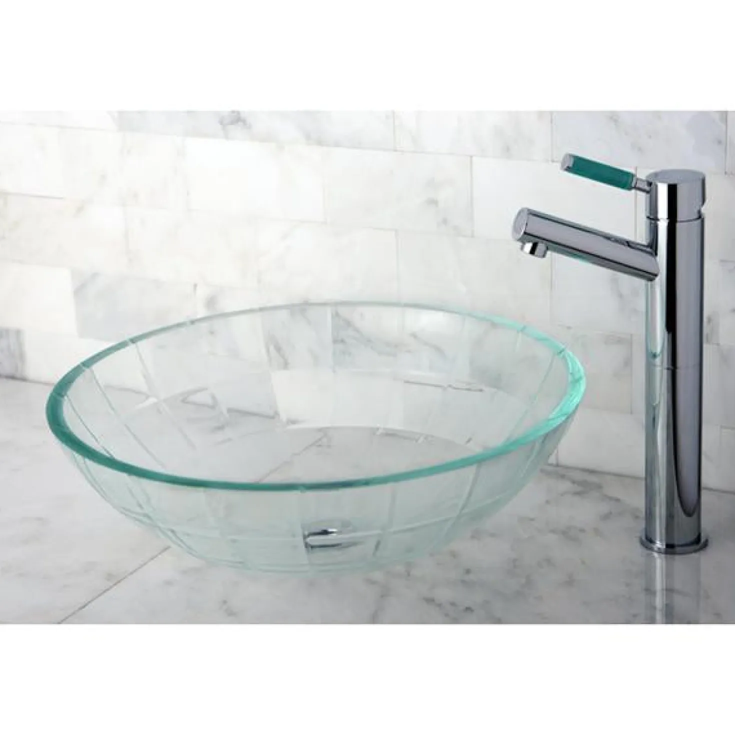 Kingston Brass FS8411DGL Green Eden Single Handle Vessel Sink Faucet