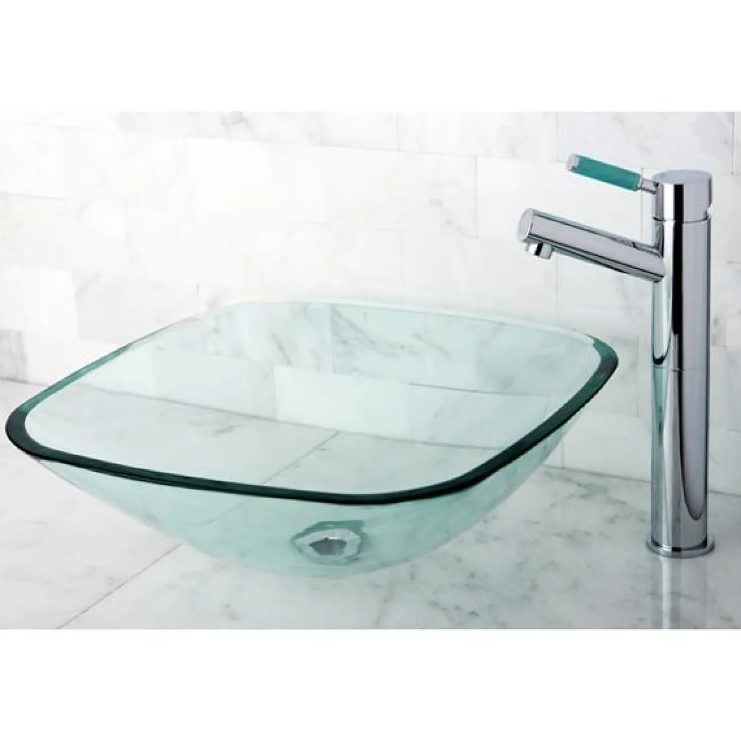 Kingston Brass FS8411DGL Green Eden Single Handle Vessel Sink Faucet