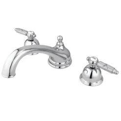 Kingston Brass Georgian Deck Mount Roman Tub Filler
