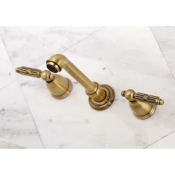 Kingston Brass Georgian 2-Handle Wall Mount Roman Tub Faucet