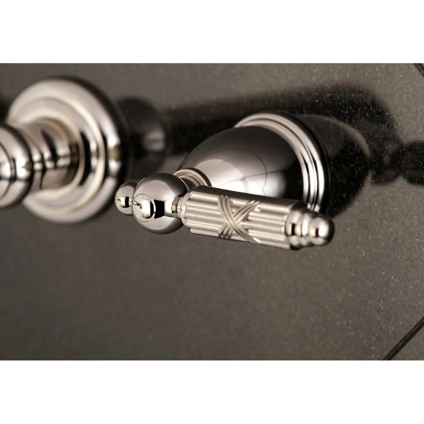 Kingston Brass Georgian 2-Handle Wall Mount Roman Tub Faucet