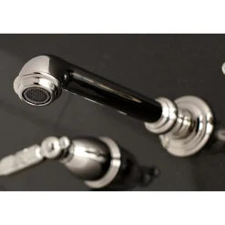 Kingston Brass Georgian 2-Handle Wall Mount Roman Tub Faucet