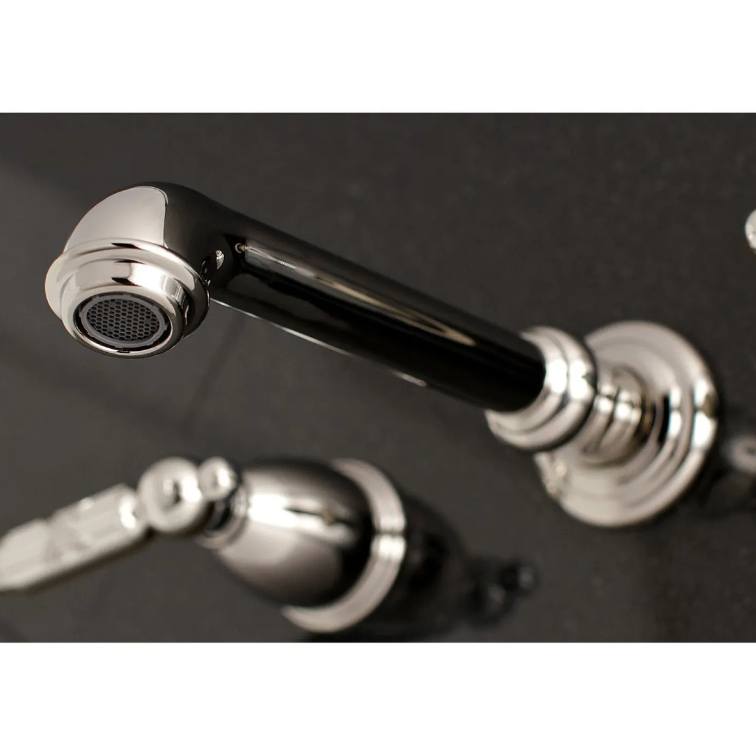 Kingston Brass Georgian 2-Handle Wall Mount Roman Tub Faucet