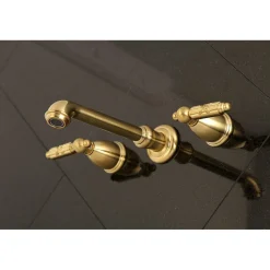 Kingston Brass Georgian 2-Handle Wall Mount Roman Tub Faucet