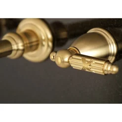 Kingston Brass Georgian 2-Handle Wall Mount Roman Tub Faucet
