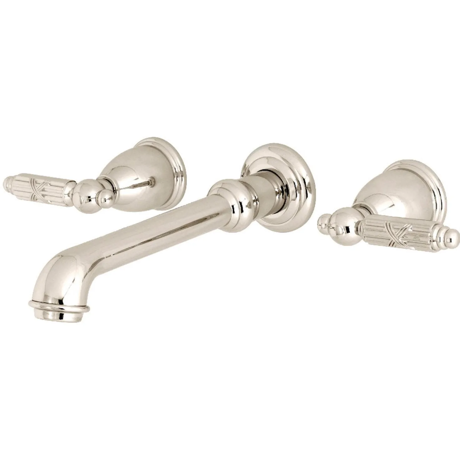 Kingston Brass Georgian 2-Handle Wall Mount Roman Tub Faucet