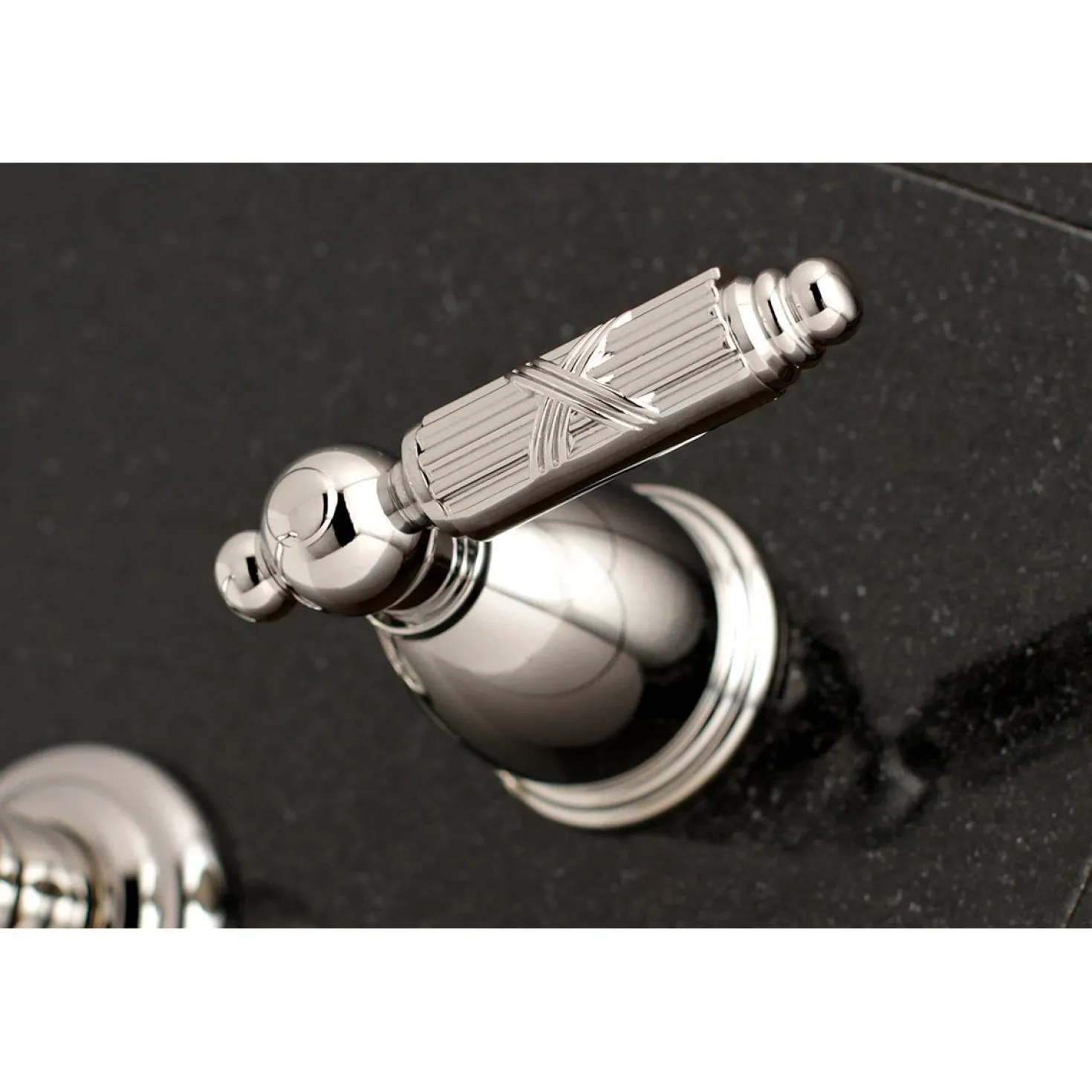 Kingston Brass Georgian 2-Handle Wall Mount Roman Tub Faucet