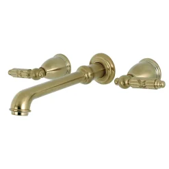 Kingston Brass Georgian 2-Handle Wall Mount Roman Tub Faucet