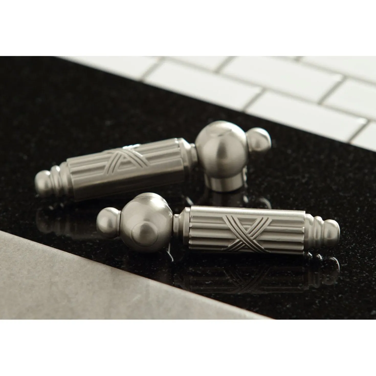 Kingston Brass Georgian 2-Handle Wall Mount Roman Tub Faucet
