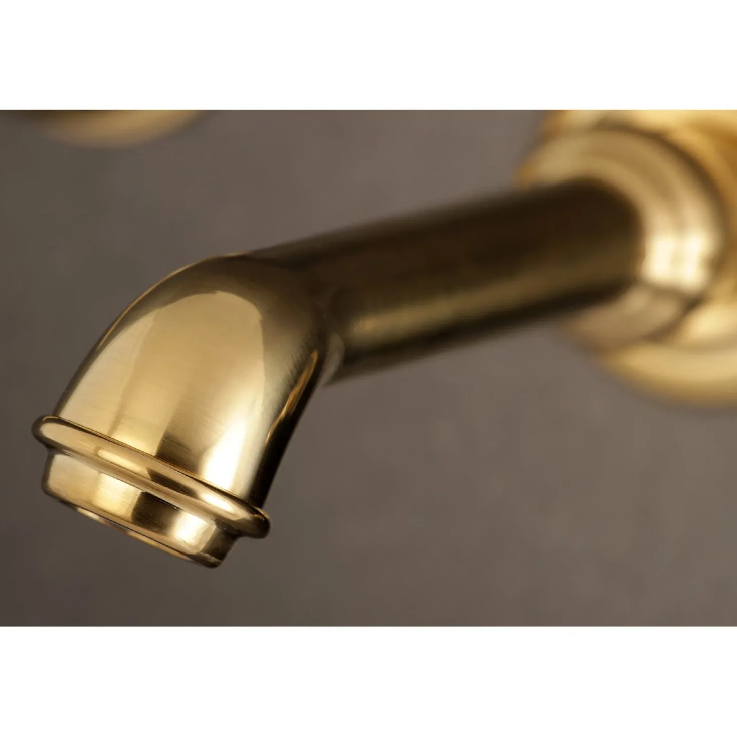 Kingston Brass Georgian 2-Handle Wall Mount Roman Tub Faucet